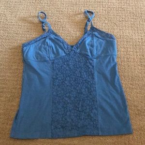 Lacy adjustable cami
